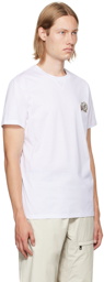 Moncler White Logo T-Shirt