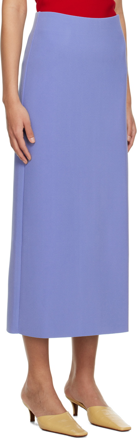 Birrot Blue H Maxi Skirt