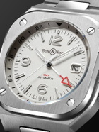 Bell & Ross - BR 05 GMT Automatic 41mm Stainless Steel Watch, Ref. No. BR05G-SI-ST/SST