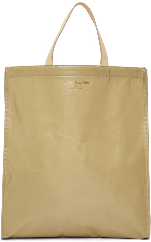 Photo: Acne Studios Beige Oilcloth Tote