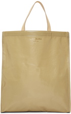 Acne Studios Beige Oilcloth Tote