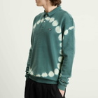 Metalwood Studio Men's Mini Metal Logo Thermal Polo in Marine