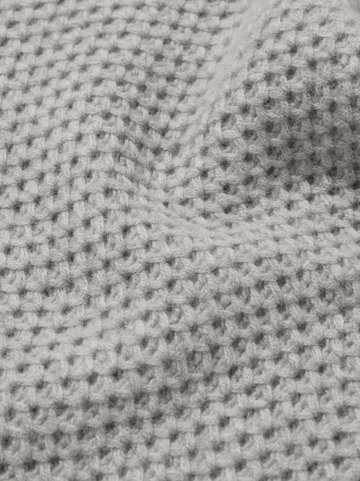 MP Massimo Piombo - Waffle-Knit Wool Rollneck Sweater - Unknown