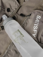 Satisfy - Logo-Print Appliqued Justice™ CORDURA® Hydration Vest, 5L - Gray