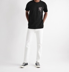 RAG & BONE - Printed Cotton-Jersey T-Shirt - Black