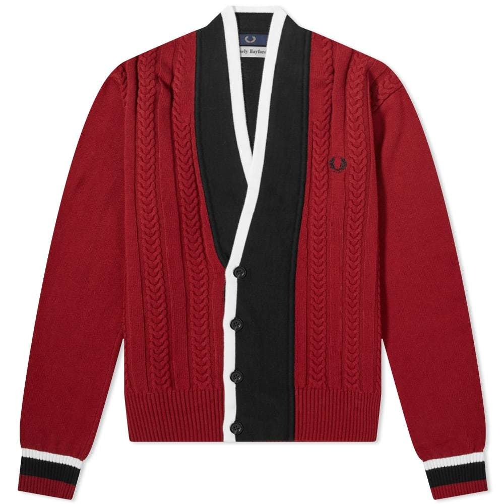 Photo: Fred Perry x Casely Hayford Cable Knit Cardigan