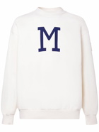 MONCLER - Emerized Brushed Cotton Sweatshirt