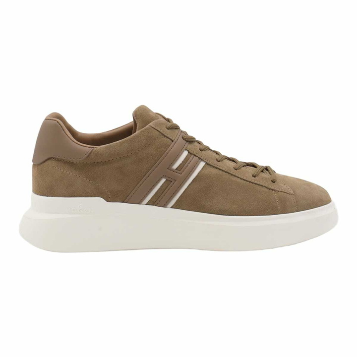 Photo: Hogan Brown Leather Sneakers
