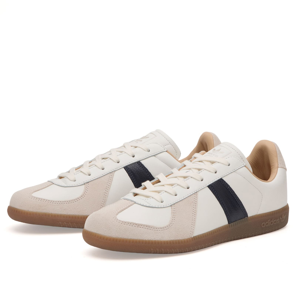Adidas Bw Army Sneaker in Core White/Night Indigo/Gum