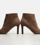 The Row Suede ankle boots