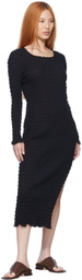 RUS Black Misuto Midi Dress