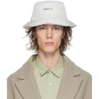 Jacquemus Grey Le Bob Doudoune Bucket Hat
