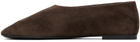 Proenza Schouler Brown Glove Slippers
