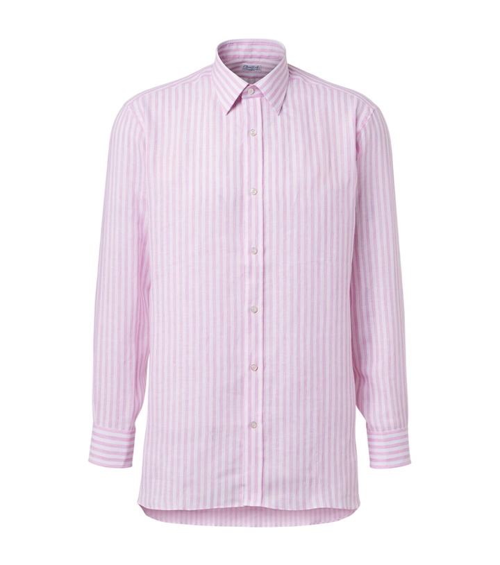 Photo: Charvet Striped linen shirt