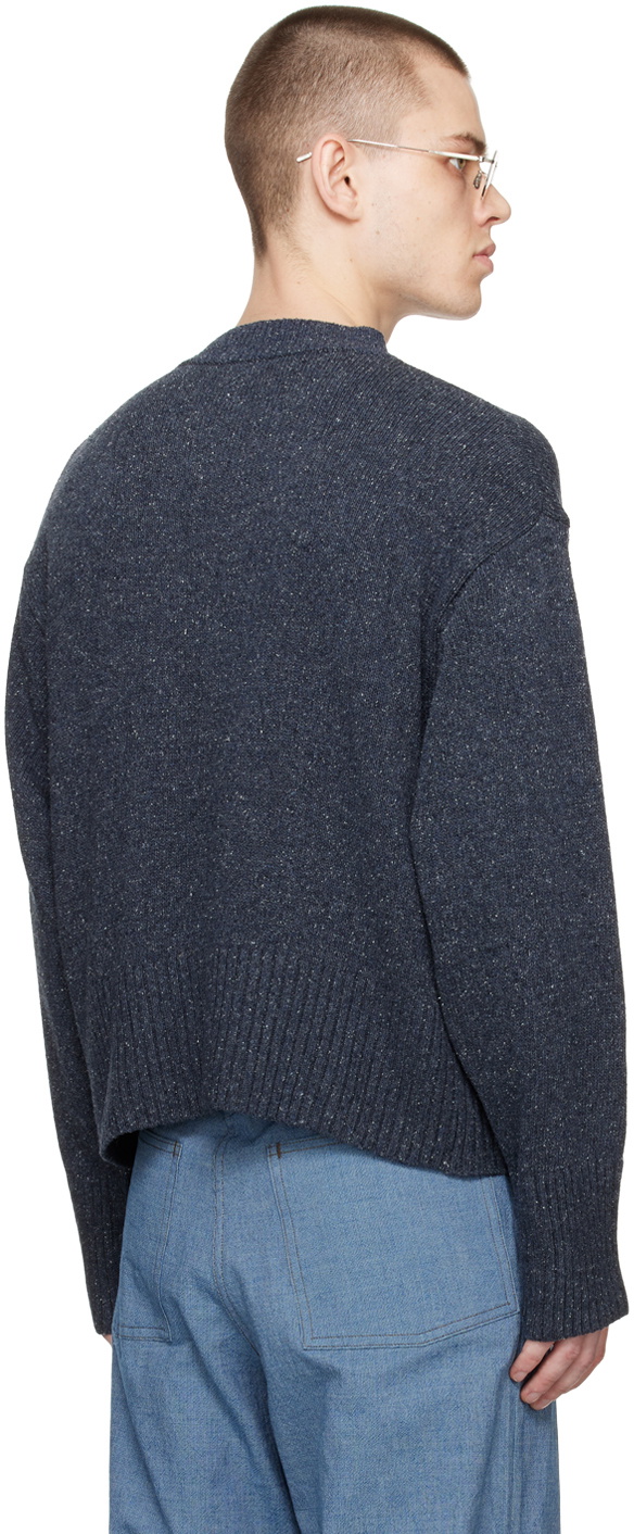 Taiga Takahashi タイガタカハシ　LOT.505 ニット　ネイビー Taiga Takahashi Navy Lot. 505 Sweater Taiga Takahashi