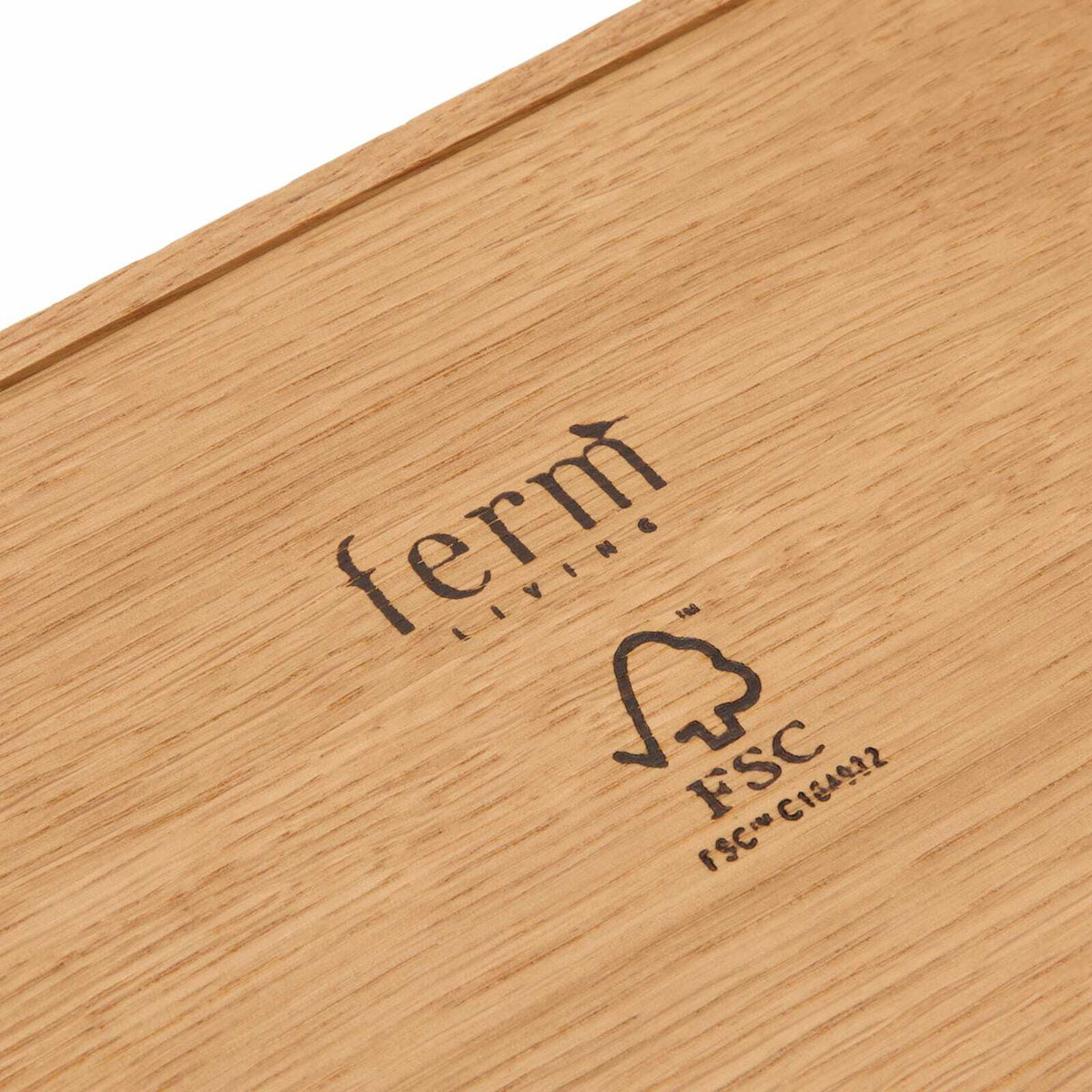 ferm LIVING Bon Wooden Tray - X Small in Oak 