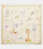 Alémais Court printed silk scarf