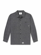 WTAPS - Crumb Houndstooth Flannel Shirt - Gray