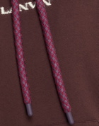 Lanvin Mens Sweatshirt Burgundy