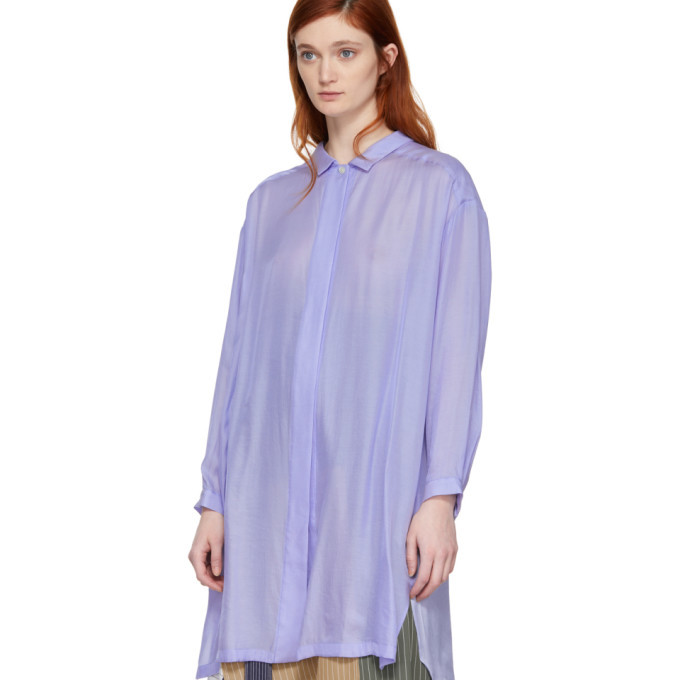 Chimala Blue Shirt Dress