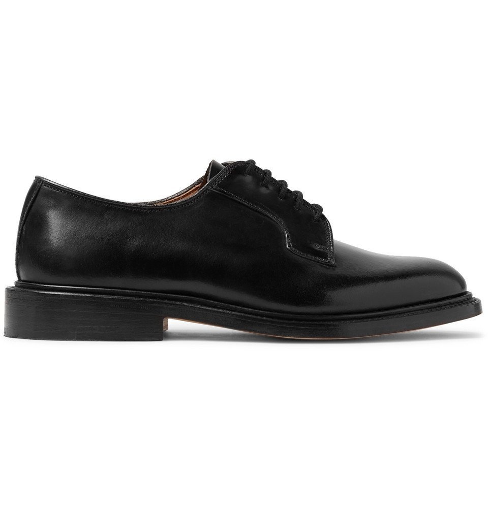 Tricker's - Bobby Cordovan Leather Derby Shoes - Men - Black Tricker's