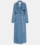 Dries Van Noten Denim trench coat