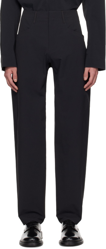Veilance Black Voronoi Trousers Arc