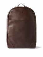 Bennett Winch - Logo-Debossed Full-Grain Leather Backpack