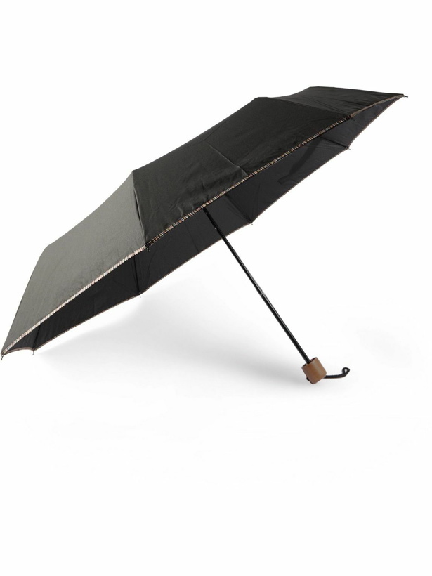 Photo: Paul Smith - Contrast-Tipped Wood-Handle Fold-Up Umbrella