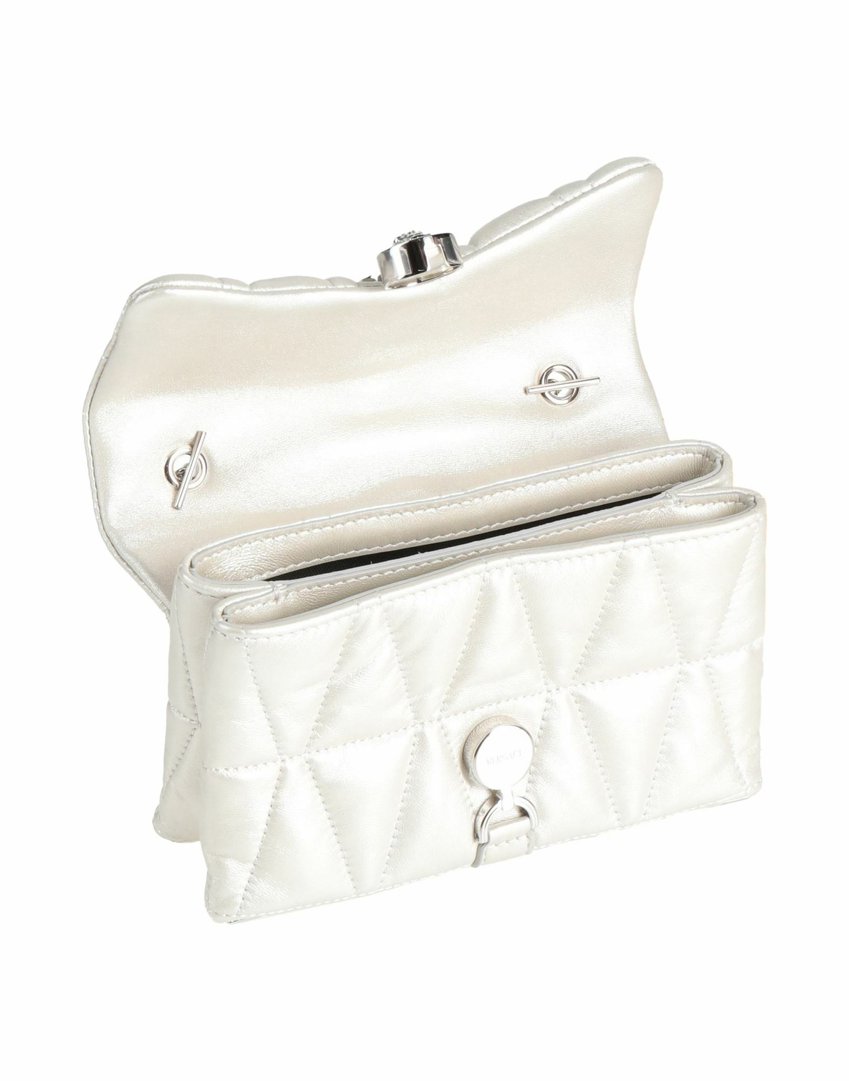 Versace Womens Cross-body bag in Off white