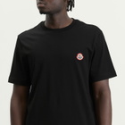 Moncler Men's Cotton Logo T-Shirt in Black