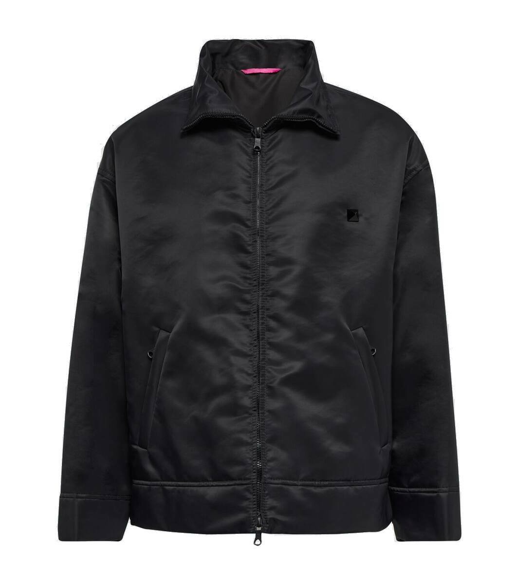 Valentino One Stud nylon blouson jacket Valentino