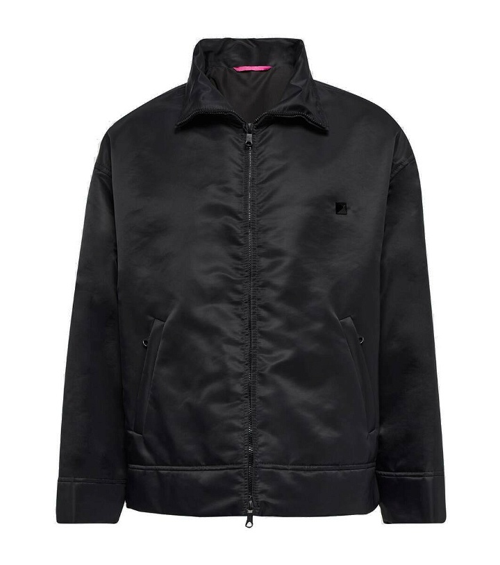 Photo: Valentino One Stud nylon blouson jacket