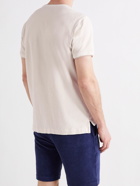ORLEBAR BROWN - Sammy Cotton and Linen-Blend Terry T-Shirt - Neutrals