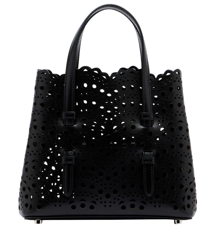 Photo: Alaïa Mina 20 Vienne leather tote bag