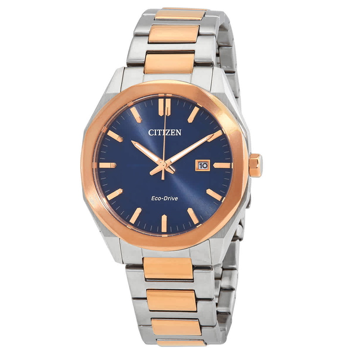Photo: Citizen Eco-Drive Dark Blue Dial Mens Watch BM7606-84L