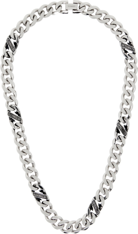 Photo: VETEMENTS Logo Chain Necklace