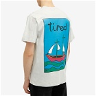 Tired Skateboards Men's The Ship Has Sailed T-Shirt in Stone