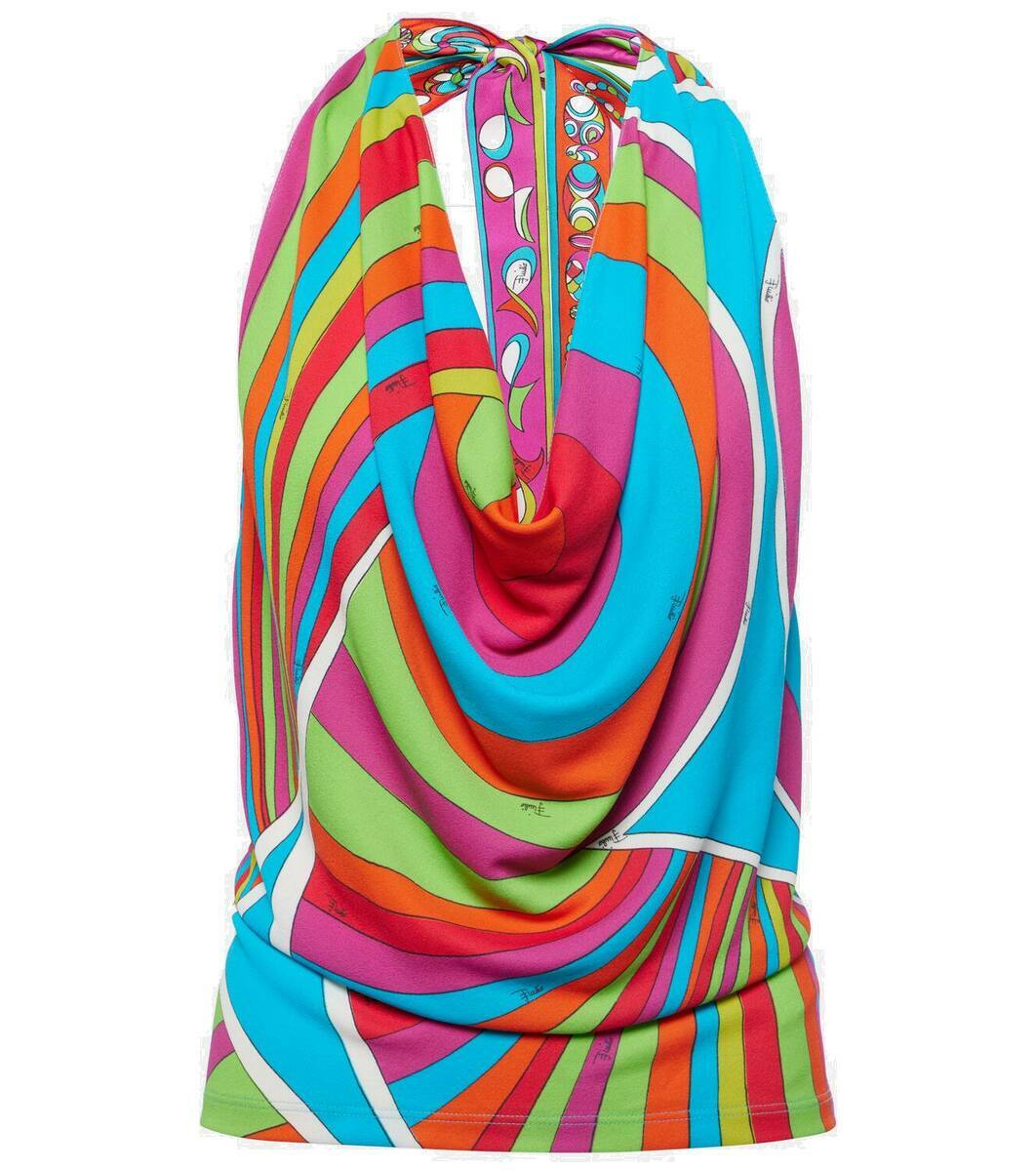 EMILIO PUCCI トレーナー　ホワイト 中古・古着通販】Emilio Pucci (エミリオ プッチ) フリル