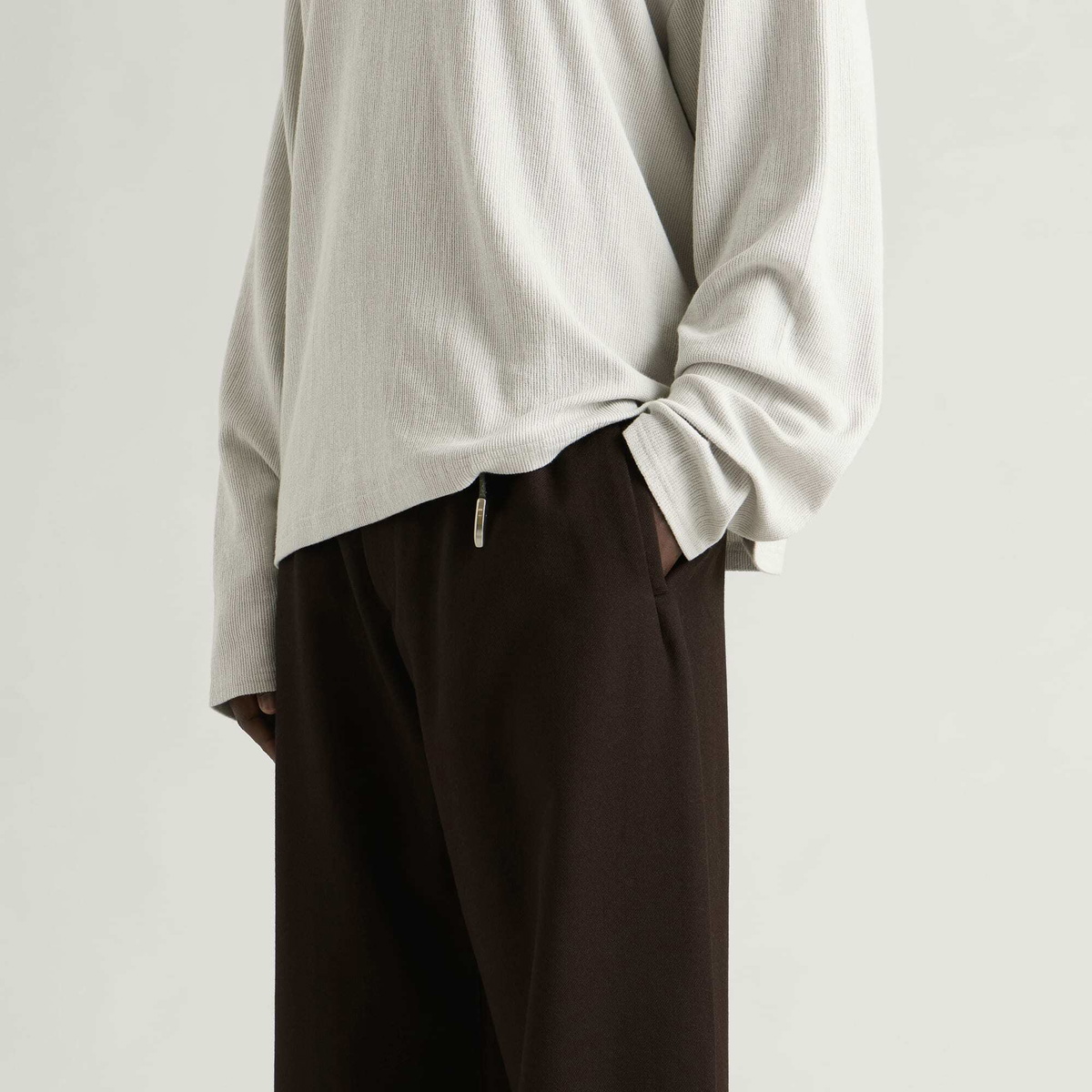 Our Legacy Men's Issue Wool Bridge Chino in Deep Pangoa