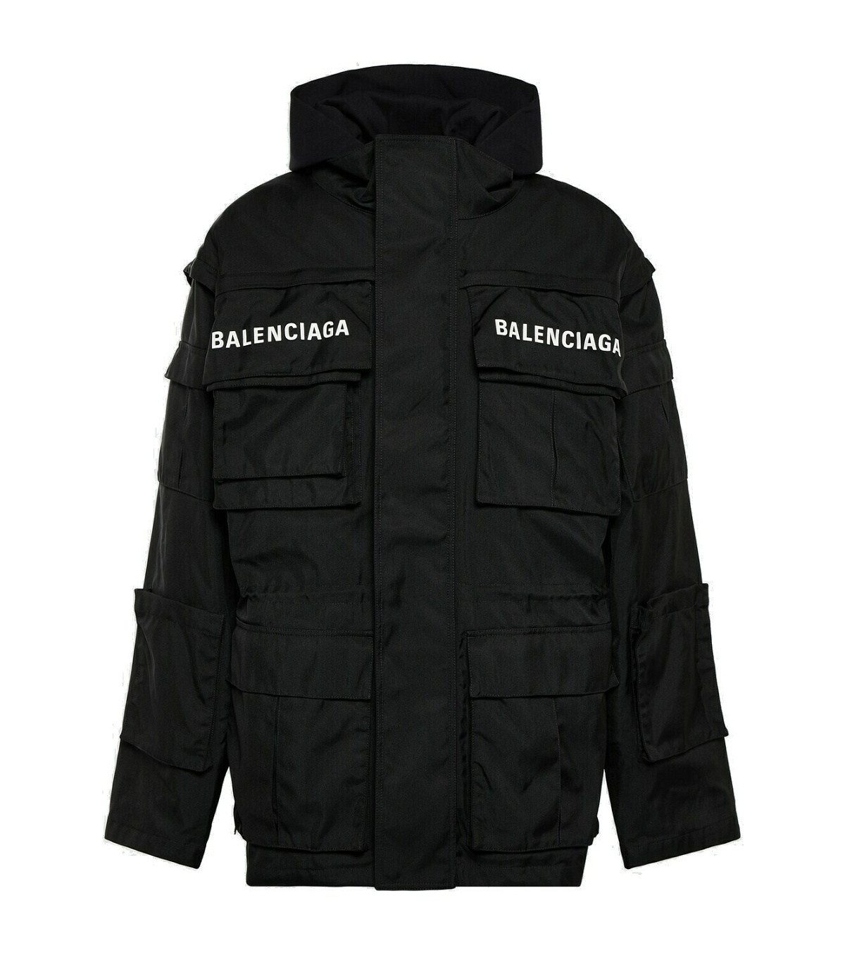 Photo: Balenciaga All In logo technical parka