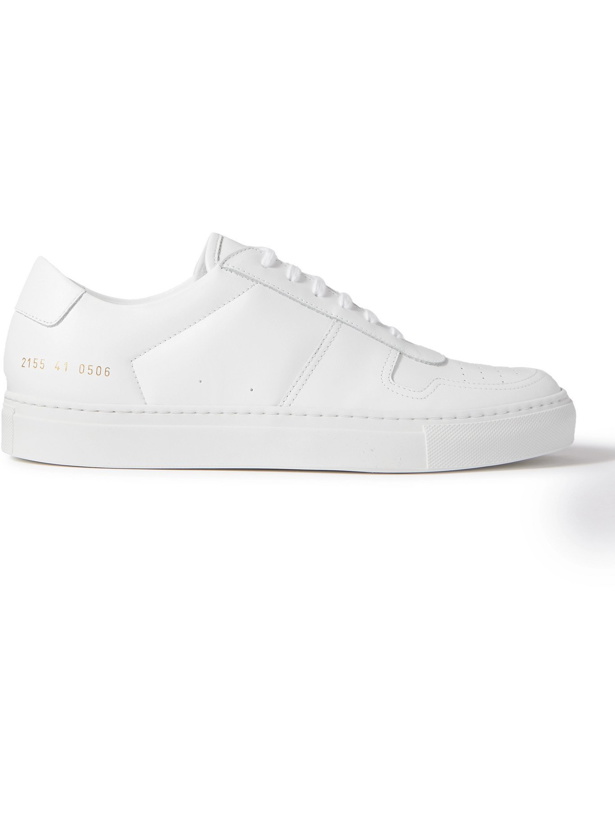 Photo: COMMON PROJECTS - BBall Leather Sneakers - White