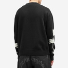 Palm Angels Men's Palms Crew Knit in Black