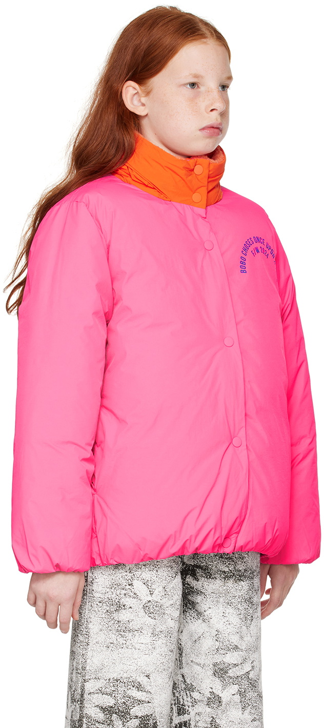 Bobo Choses Kids Pink 'Bobo Circle' Jacket Bobo Choses