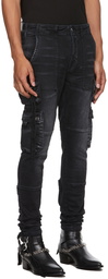 AMIRI Black Tactical Cargo Jeans