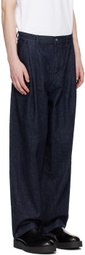 The Frankie Shop Navy Drew Jeans