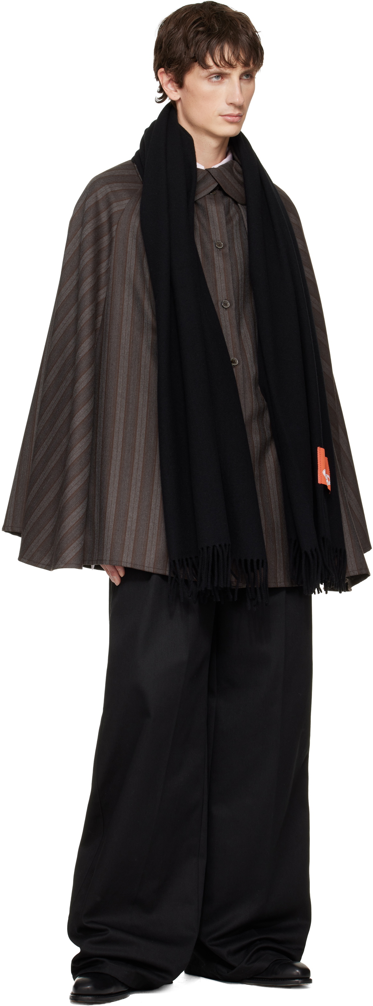 Vivienne Westwood Black Nuria Scarf