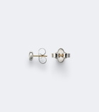 David Yurman Pavé sterling silver earrings with diamonds