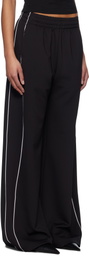 We11done Black Logo Track Pants