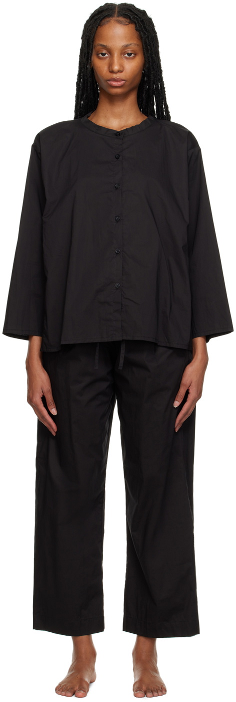 Deiji Studios Black 'The Relax' Pyjama Set